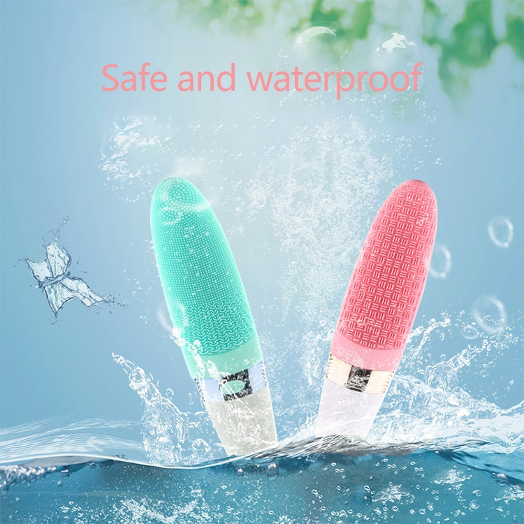 CNaier AE-8381 Household Waterproof Vibration Silicone Electric Massage Bath Body Brush