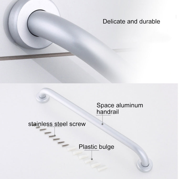 30cm Space Aluminum Bathroom Barrier-free and Safe Armrest, 30cm