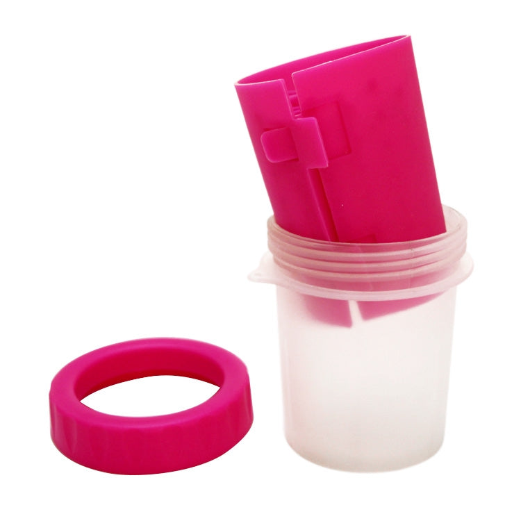 Pet Antiseptic Products Silicone Wash Feet Cleaning Cup Size: S