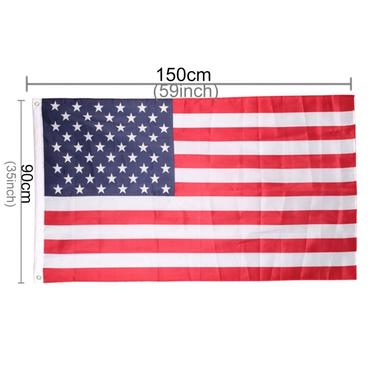 Polyester Material US Flag, Size: 150*90cm, US Flag