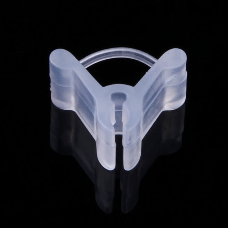 100 PCS Plant Grafting Gardening Plastic Grafting Folder Grafting Clip Transparent Gardening Plastic Grafting Clip Tomatoes Grafting Clips, Plant Grafting Clips