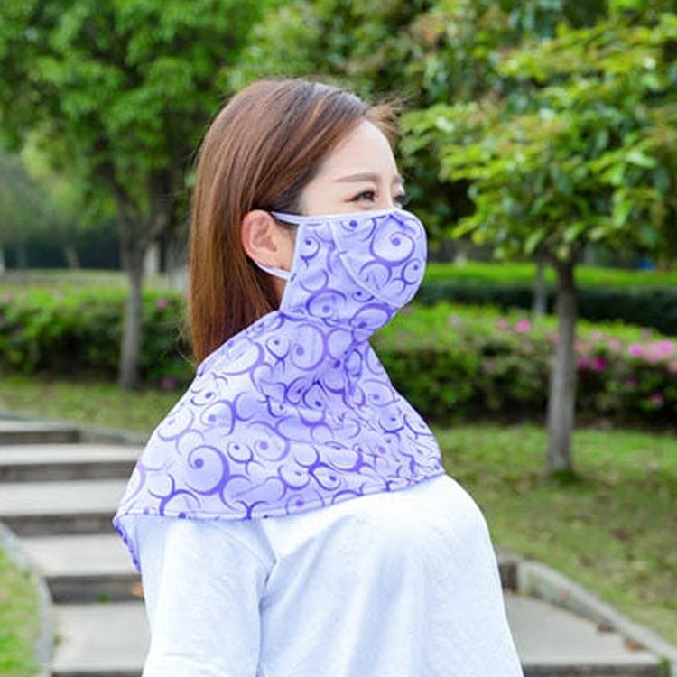 Summer Scarves Anti-UV Mask Riding Neck Protector Breathe freely Outdoor Sunscreen Mask,Random Color Delivery, Anti-UV Mask