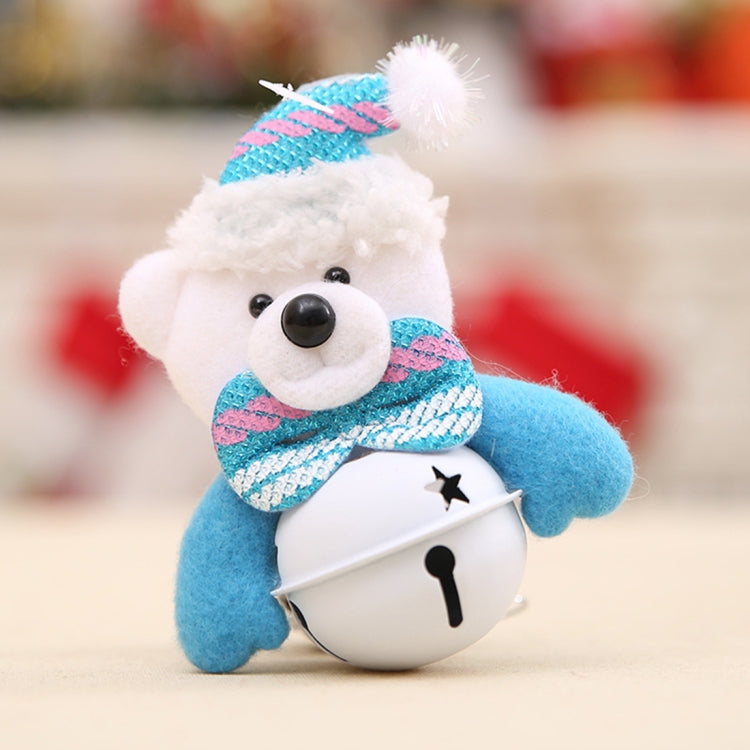 Christmas Tree Doll Bell Christmas Pendants Decorations, Random Style Delivery, Size: 11*7cm, Doll Bell