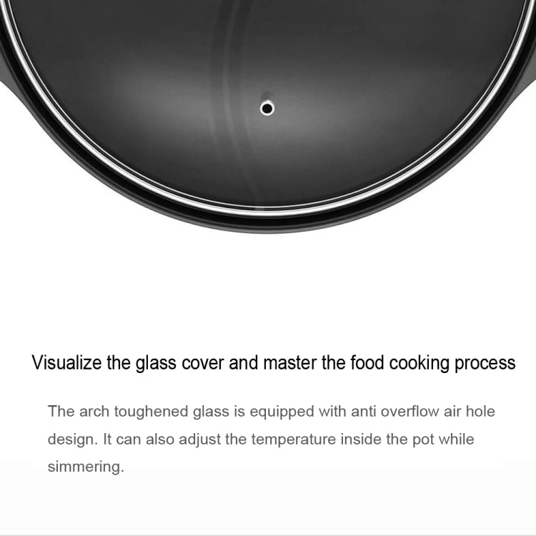 Original Xiaomi Zhiwu Soup Pot Household 4L Non-stick Food Stockpot Aluminum Alloy Electric Hot Pot, GJT03CM
