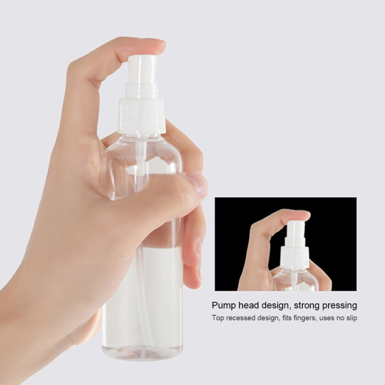 100ML PET Clear Spray Bottle Disinfection Solution Container