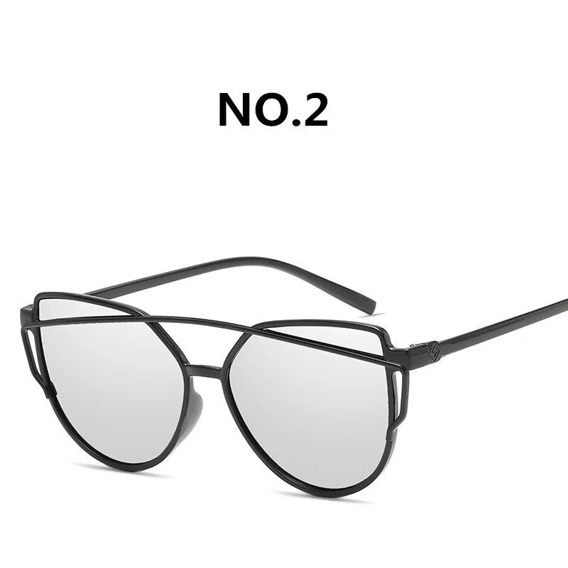 ZXWLYXGX 2020  women's sunglasses trendy retro colorful cat eye sunglasses  oculos de sol masculino