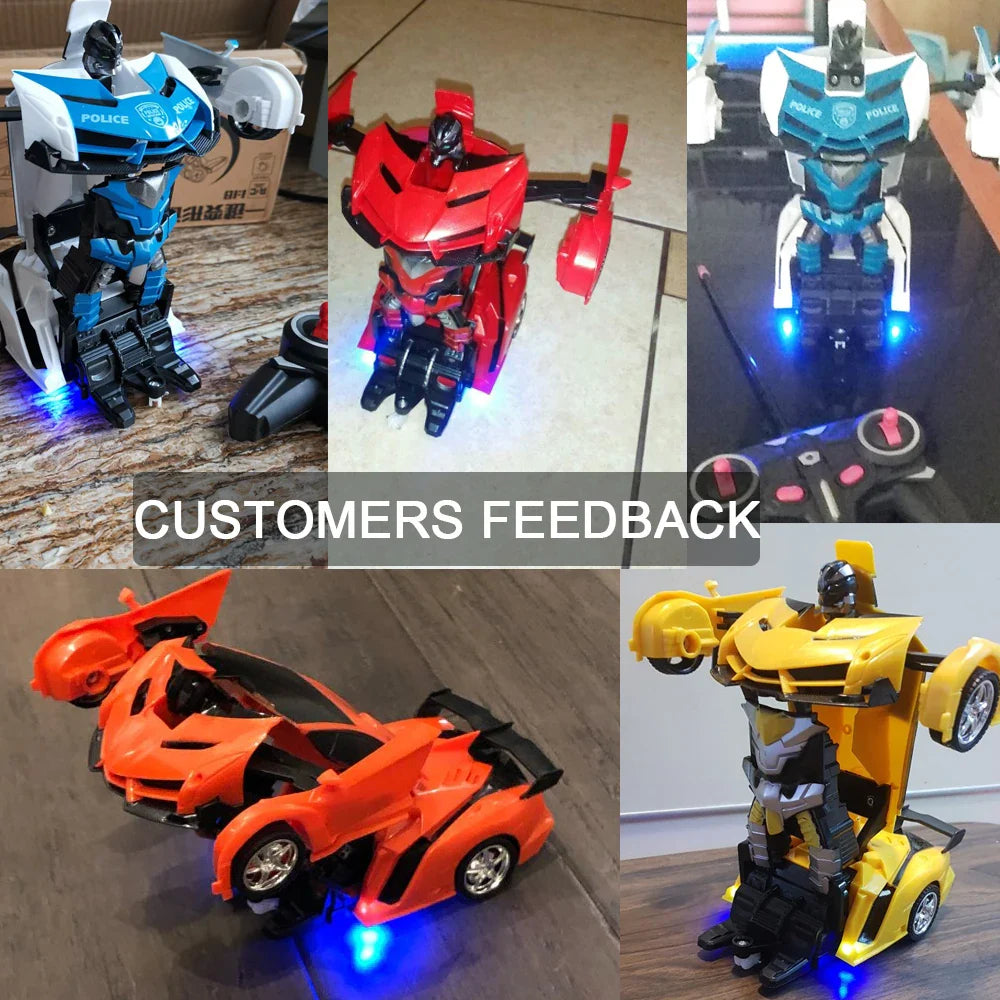 RC Car Transformation Robots Vehicle Model ai Drift Car  Toys Cool Deformation Car Kids Toys  Gifts For Boys