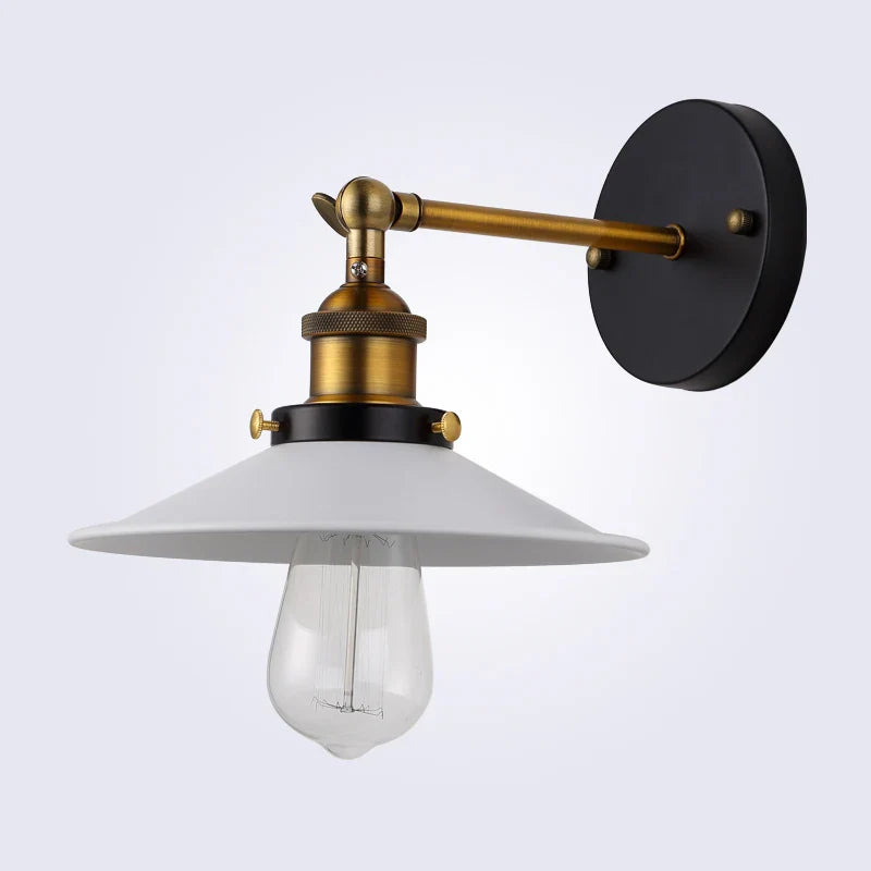 American vintage wall lamp indoor lighting bedside lamps wall lights for home  diameter 22cm 110V/220V E27