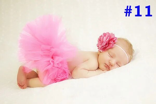 Sweet Simplicity Tutu And Tiara Set Stunning Unique Newborn Photo Prop And Halloween Costume Baby Tutus Skirt TS026