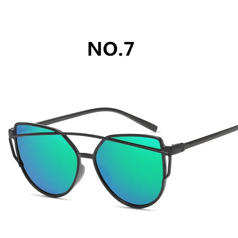 ZXWLYXGX 2020  women's sunglasses trendy retro colorful cat eye sunglasses  oculos de sol masculino