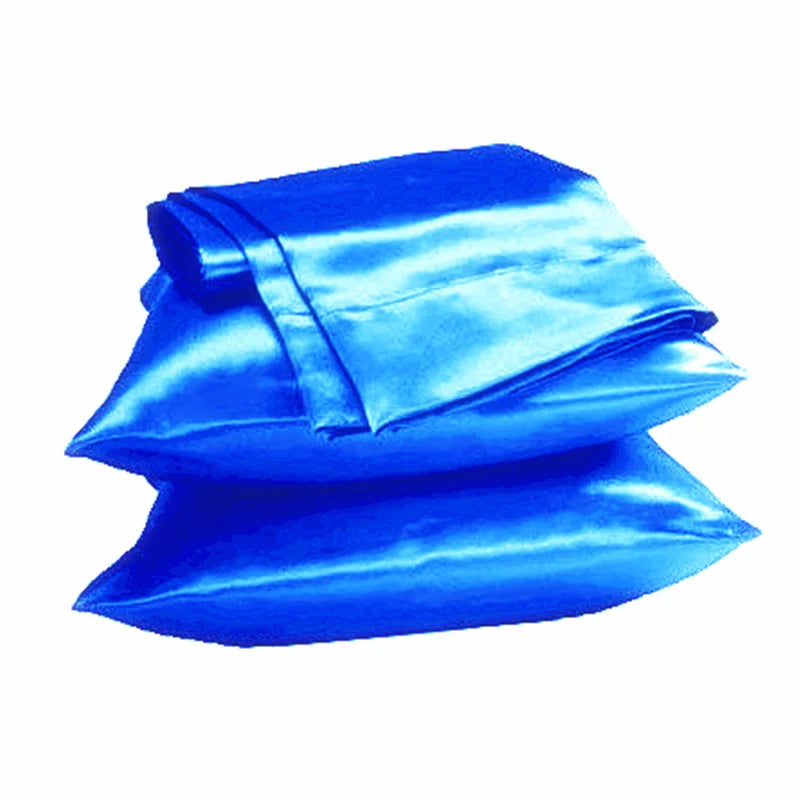 SALE !! 1pc New Queen/Standard Silk~y Satin Pillow Case Multiple Colors