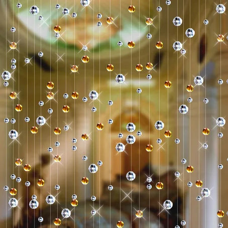 6m Crystal Bead Curtain fashion luxury Home Living Room Bedroom Decoration Wedding Decoration