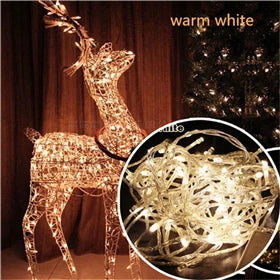 New LED String Light 200 LED 20M Christmas/Wedding/Party Decoration Lights Garland AC 110V 220V outdoor Waterproof Led Lamp