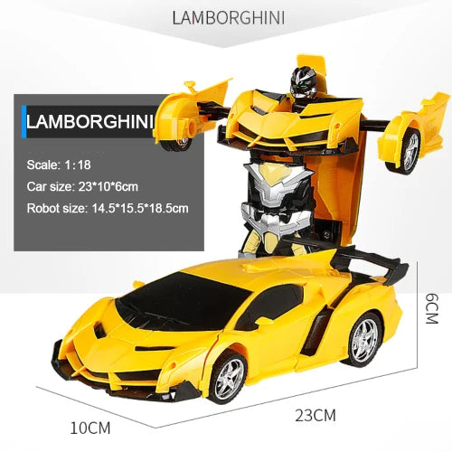 RC Car Transformation Robots Vehicle Model ai Drift Car  Toys Cool Deformation Car Kids Toys  Gifts For Boys