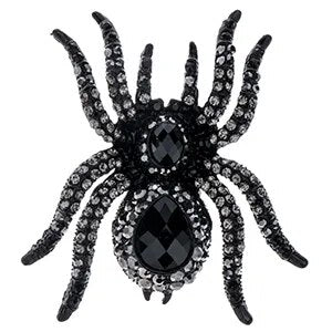 Spider Brooch Pin Pendant Halloween Jewelry