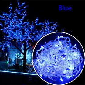 New LED String Light 200 LED 20M Christmas/Wedding/Party Decoration Lights Garland AC 110V 220V outdoor Waterproof Led Lamp