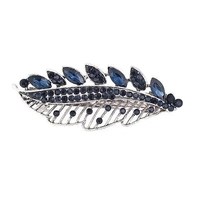 EASYA New Vintage Crystal Barrettes Hair Accessories Women Girls Elegant Butterfly Leaf Bowknot Hairpins Headwear Jewelry