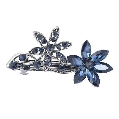 EASYA New Vintage Crystal Barrettes Hair Accessories Women Girls Elegant Butterfly Leaf Bowknot Hairpins Headwear Jewelry