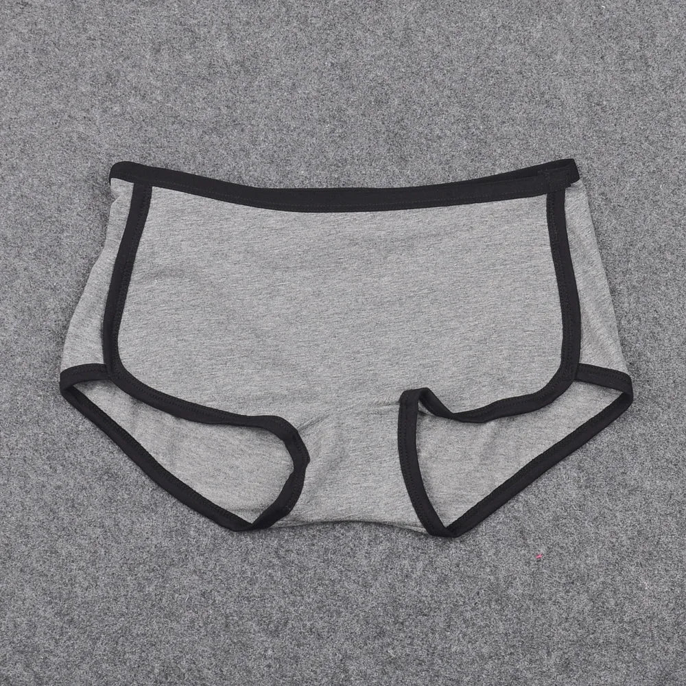 Winter Underwear Brand Quality Women Cotton Boyshort Briefs Cute Hipster Girls Sexy Lingerie Boy Shorts Boxer Casual Panties
