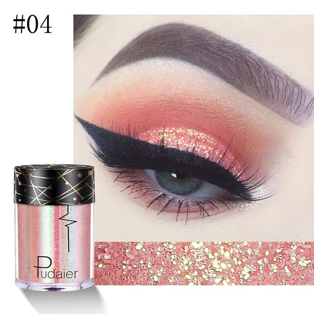 36 Colors Holographic Sequins Glitter Shimmer Diamond Eye Shiny Skin Highlighter Face Body Glitter Festival Makeup Eyeshadow