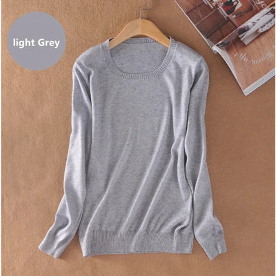 YSC Classic style Hot sales of Cashmere Sweater round collar Fashion on the solid color long sleeve knitted Pullover S-XXXL
