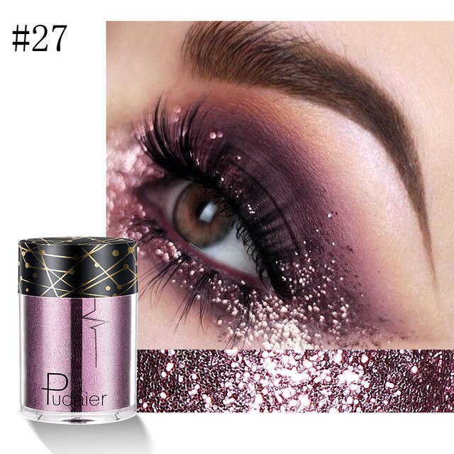 36 Colors Holographic Sequins Glitter Shimmer Diamond Eye Shiny Skin Highlighter Face Body Glitter Festival Makeup Eyeshadow