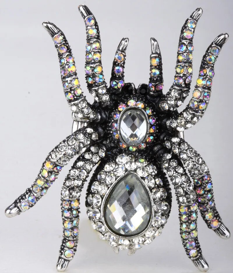 Spider Brooch Pin Pendant Halloween Jewelry