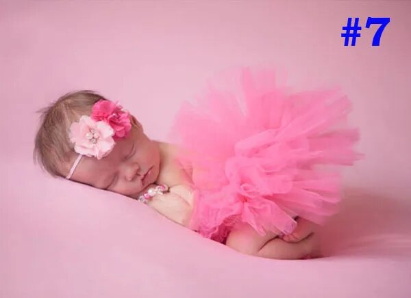 Sweet Simplicity Tutu And Tiara Set Stunning Unique Newborn Photo Prop And Halloween Costume Baby Tutus Skirt TS026