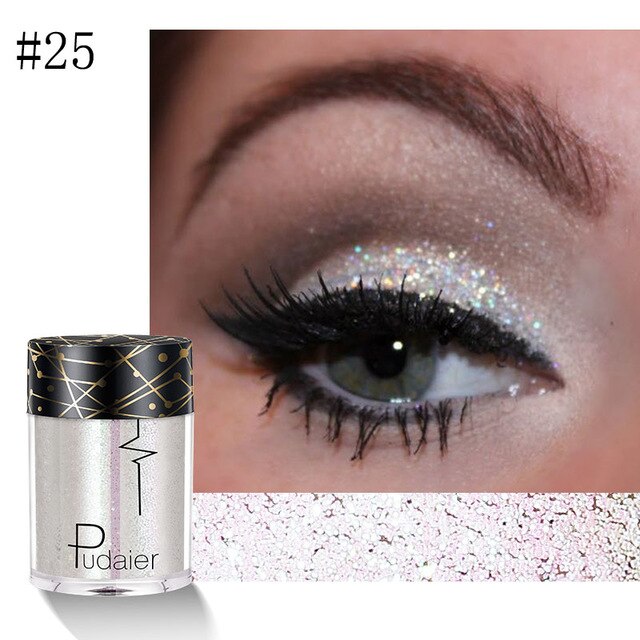 36 Colors Holographic Sequins Glitter Shimmer Diamond Eye Shiny Skin Highlighter Face Body Glitter Festival Makeup Eyeshadow
