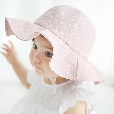 New Toddler Infant Sun Cap Summer Outdoor Baby Girls Boys Sun Beach Cotton sunhat