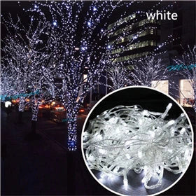 New LED String Light 200 LED 20M Christmas/Wedding/Party Decoration Lights Garland AC 110V 220V outdoor Waterproof Led Lamp