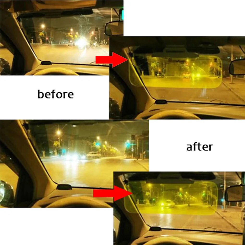 Fashion Anti Glare Vision Driver Safety Women's Sunglasses Yellow Night Car Driving Glasses high quality Eyewear vintage for men