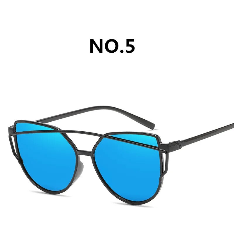 ZXWLYXGX 2020  women's sunglasses trendy retro colorful cat eye sunglasses  oculos de sol masculino