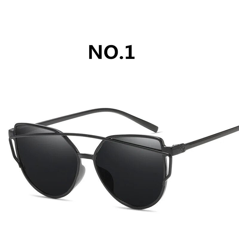 ZXWLYXGX 2020  women's sunglasses trendy retro colorful cat eye sunglasses  oculos de sol masculino