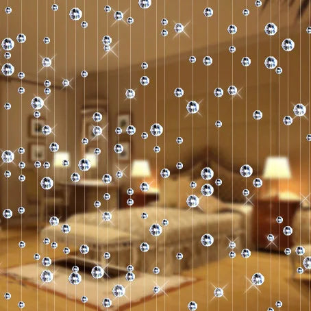 6m Crystal Bead Curtain fashion luxury Home Living Room Bedroom Decoration Wedding Decoration