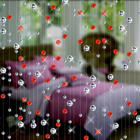 6m Crystal Bead Curtain fashion luxury Home Living Room Bedroom Decoration Wedding Decoration