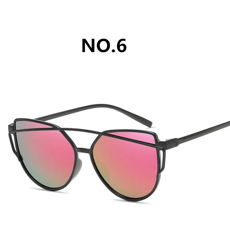ZXWLYXGX 2020  women's sunglasses trendy retro colorful cat eye sunglasses  oculos de sol masculino