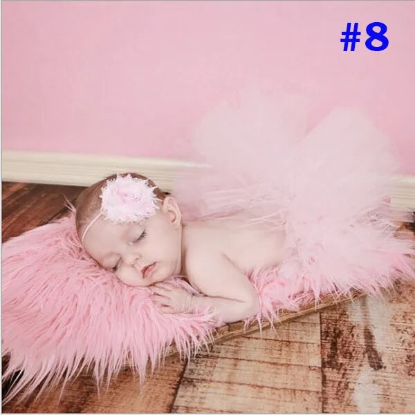 Sweet Simplicity Tutu And Tiara Set Stunning Unique Newborn Photo Prop And Halloween Costume Baby Tutus Skirt TS026
