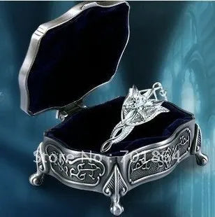The Arwen Pendant Necklace Silver Color Lord Jewery + Metal Case Packed Perfect Christmas Gift