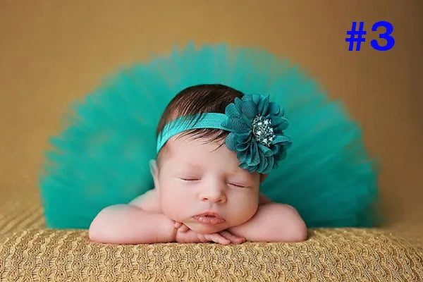 Sweet Simplicity Tutu And Tiara Set Stunning Unique Newborn Photo Prop And Halloween Costume Baby Tutus Skirt TS026