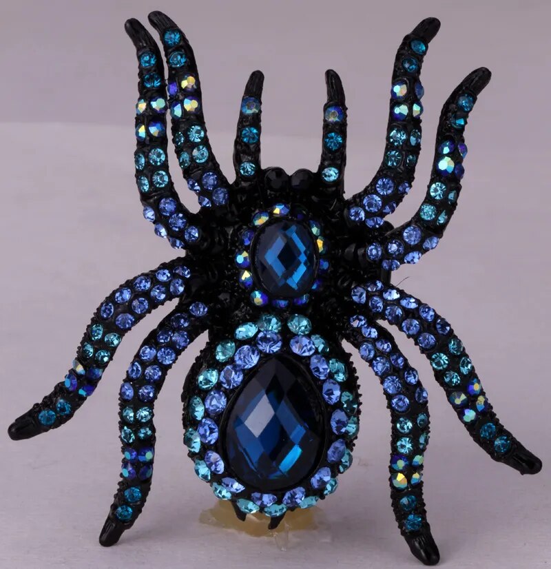Spider Brooch Pin Pendant Halloween Jewelry
