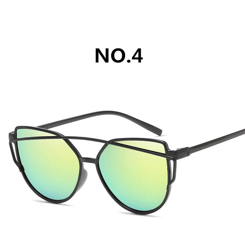 ZXWLYXGX 2020  women's sunglasses trendy retro colorful cat eye sunglasses  oculos de sol masculino