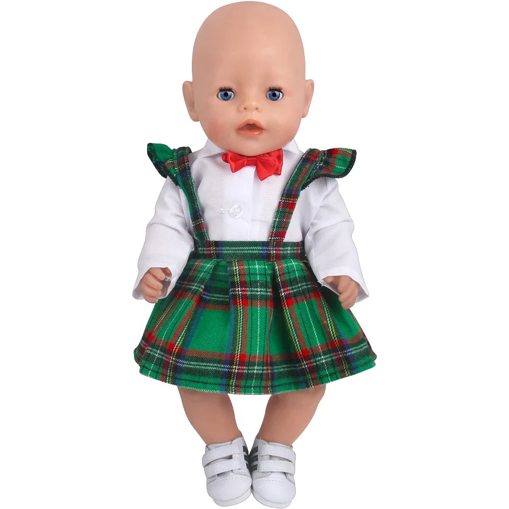 43 Cm Boy American Dolls Uniforms Unicorn Queen Born Baby Toys 18 Inch Doll Gift f41