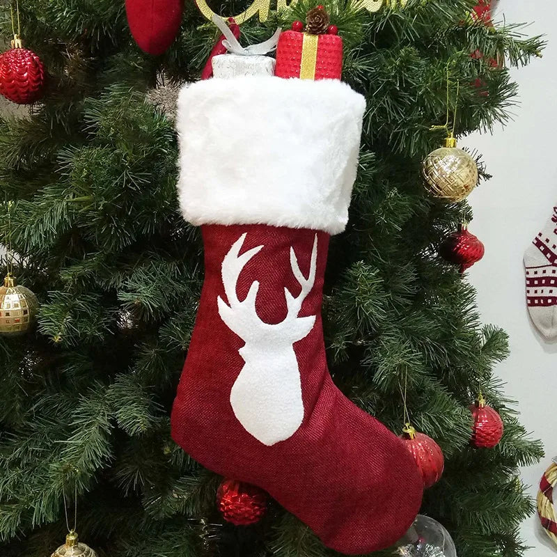 Marry Christmas Santa Claus Hanging Doll Window Navidad Christmas Tree Ornament Xmas Outdoor Door Wall Decoration New Year 2022