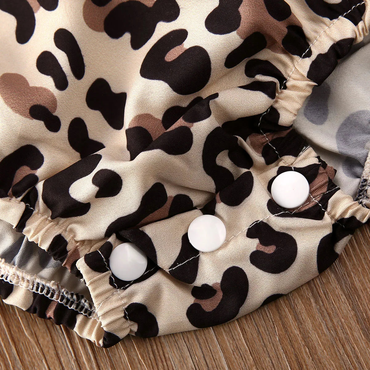 Citgeett Summer 2PCS Infant Baby Girl Leopard Romper Jumpsuit Clothes Outfits Print Cute Summer 0-24M