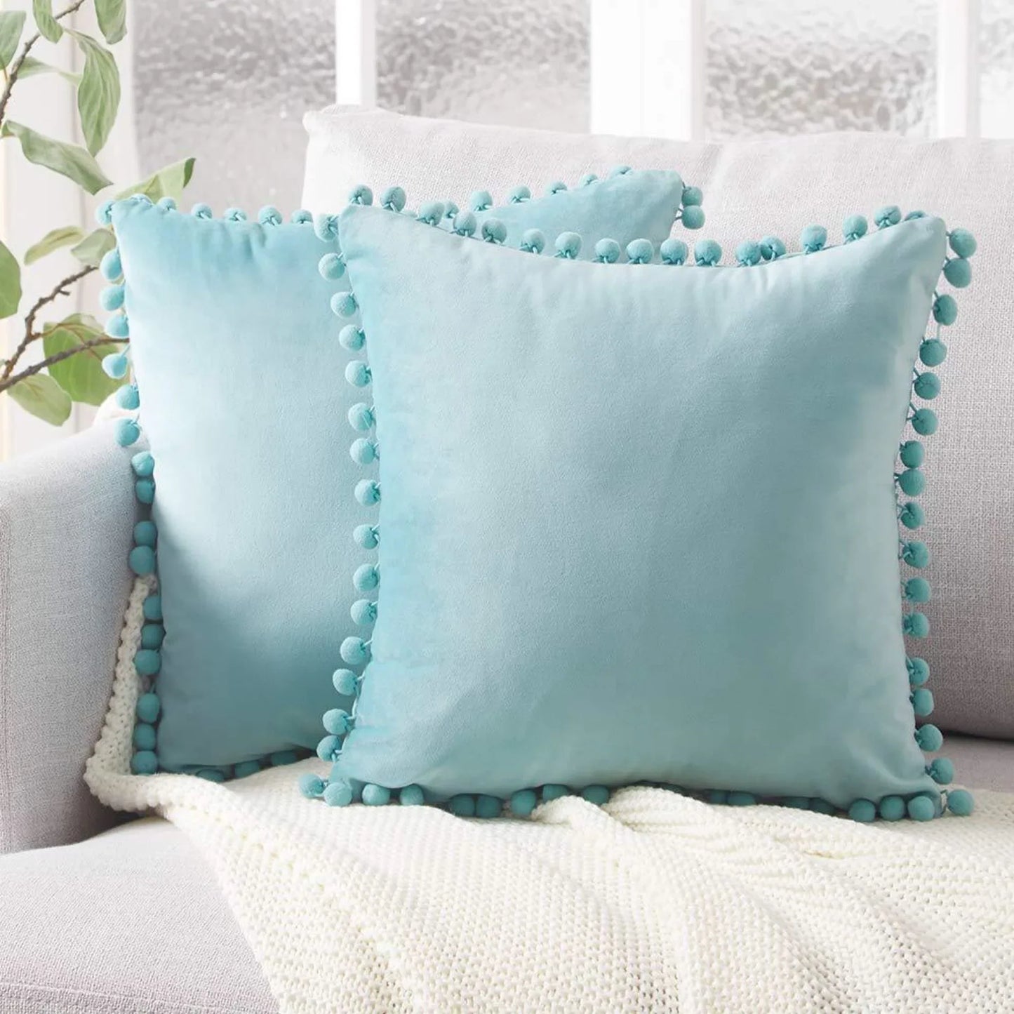 Soft Velvet Cushion Cover Decorative Pillow Case Covers Home Decor Room Decoration Sofa Pillowcases Big30×50 45×45 50X50 65X65cm