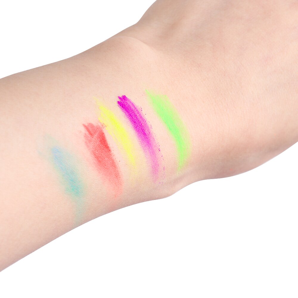 1PC NEON Eyeshadow Loose Powder Pigment Cosmetic Matte Mineral Spangle Nail Powder Shimmer Shining Eye Shadow Makeup Tool