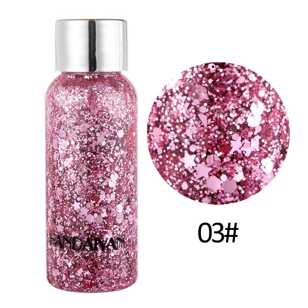 Shiny Eye Glitter Eyeshadow Nail Hair Body Face Sequins   Pigment for Eyes Glitter Eyeshadow Festival Party Glitter косметика