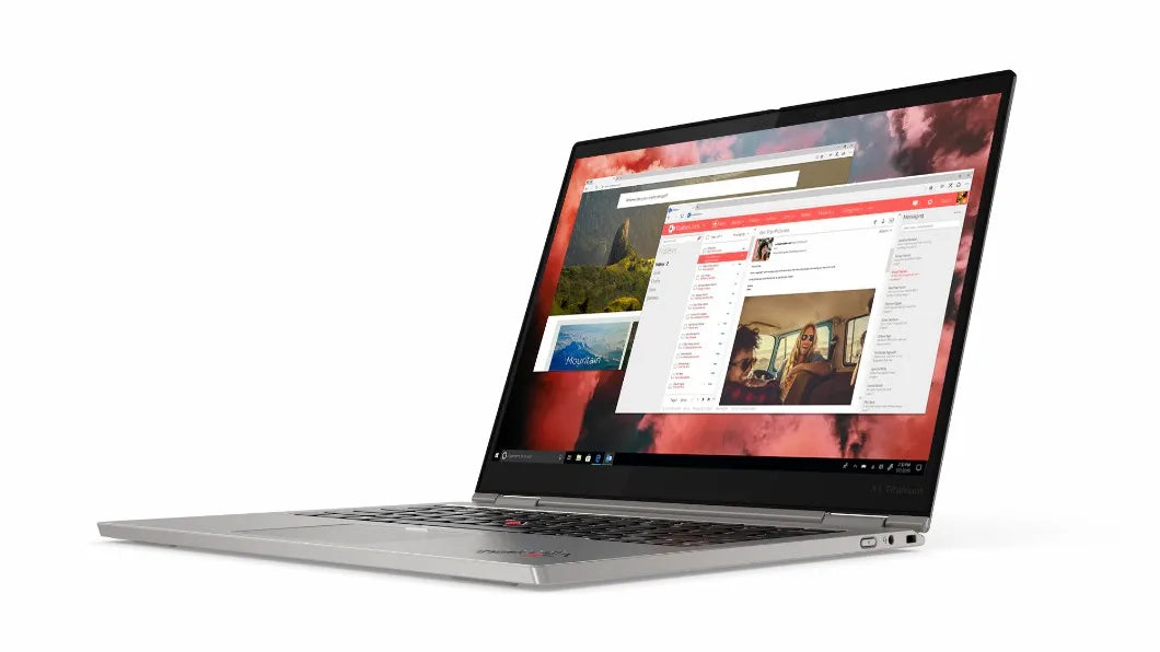 High-end Lenovo Light & Thin Business Laptop ThinkPad X1 Titanium With 13.5 Inch 2.2K Backlit Touch Screen i7-1160G7 Win10 Pro