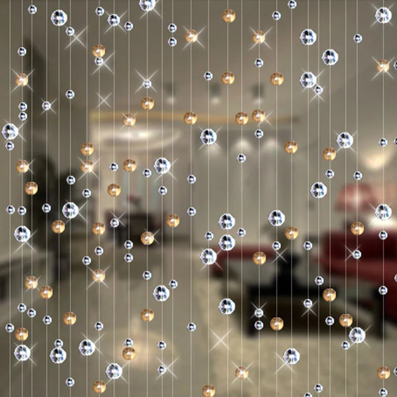 6m Crystal Bead Curtain fashion luxury Home Living Room Bedroom Decoration Wedding Decoration